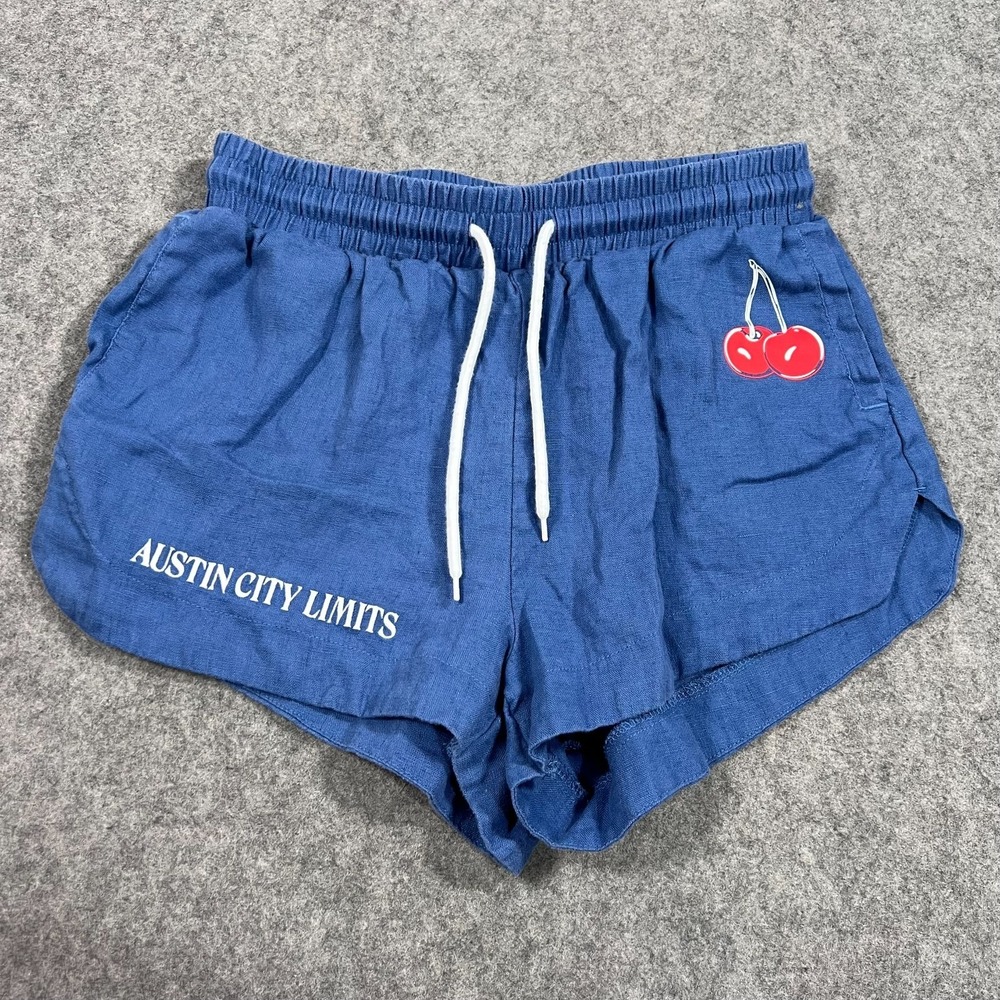 Brandon Maxwell ACL Festival Austin City Limits Linen‎ Shorts Women's Size Small